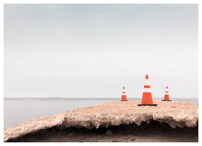 Kerr Monuments Series Salton Sea Traffic Cones