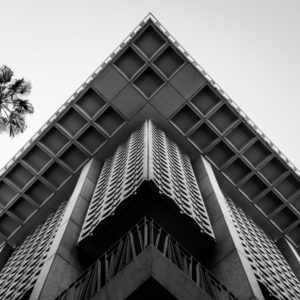 ASU Hayden Library Abstract Architecture by Johnny Kerr
