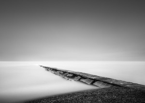 Lake Erie shore jetty long exposure by Johnny Kerr