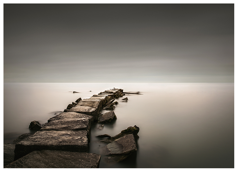 Lake Erie Jetty long exposure by Johnny Kerr